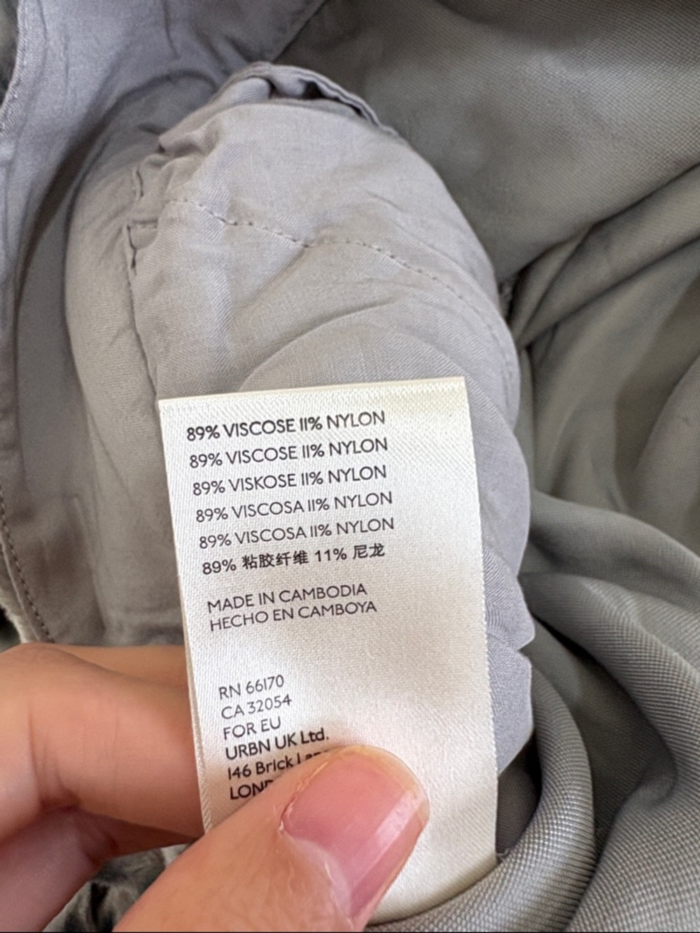 Anthropologie Maeve Anastacia Silver Velvet Pants - Picture 8 of 8